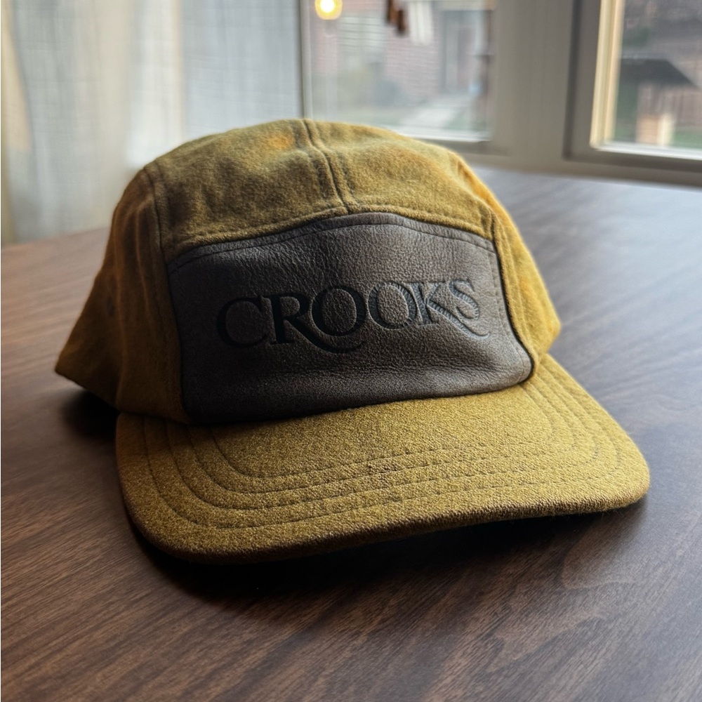 Crooks and Castles Army Green Wool cap